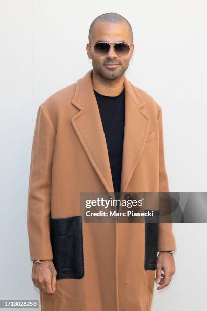 Tony Parker attends the Stella McCartney Womenswear Spring/Summer 2024 show as part of Paris Fashion Week on October 02, 2023 in Paris, France.