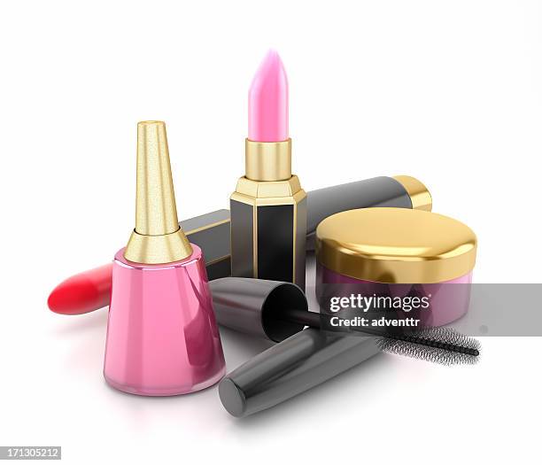 cosméticos (tornar-se objetos) - esmalte material - fotografias e filmes do acervo