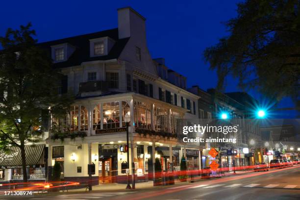 park avenue at state college - pennsylvania state stock pictures, royalty-free photos & images