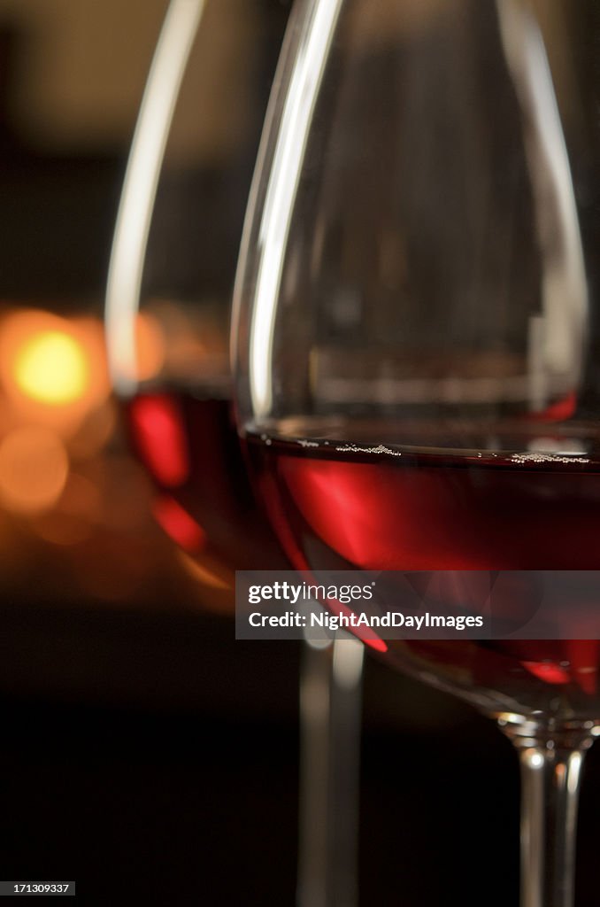 Vin rouge par le feu