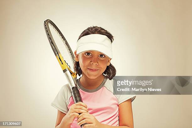 child tennis player