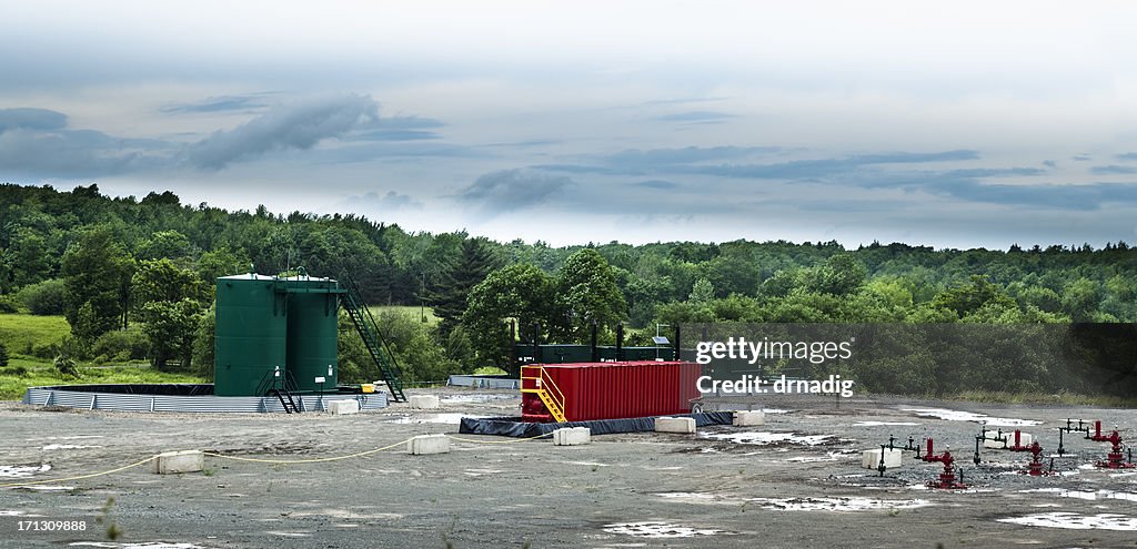 Site de Marcellus Shale et gaz