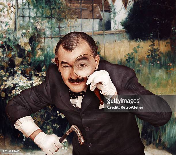 tribute to agatha christie's poirot - detective stock pictures, royalty-free photos & images