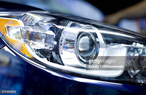 hid lights - car blinker stock pictures, royalty-free photos & images