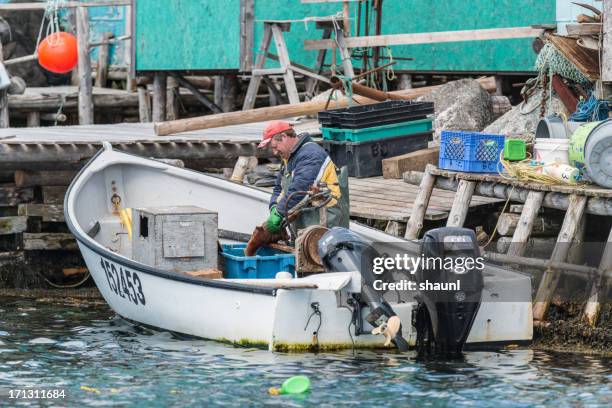 Fishing Industry In Newfoundland And Labrador Photos and Premium High ...