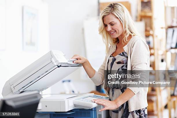 this photocopier makes life so much easier - copying stock pictures, royalty-free photos & images