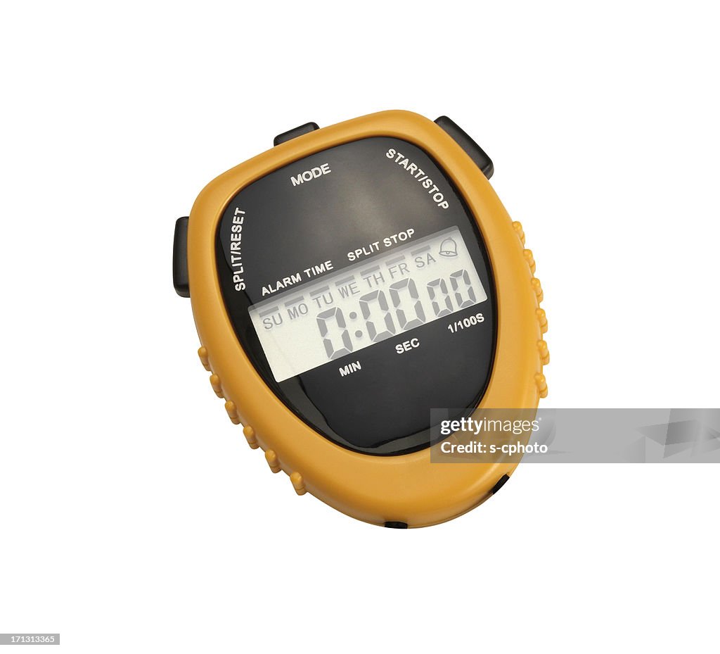 Digitale Chronometer Clipping Path