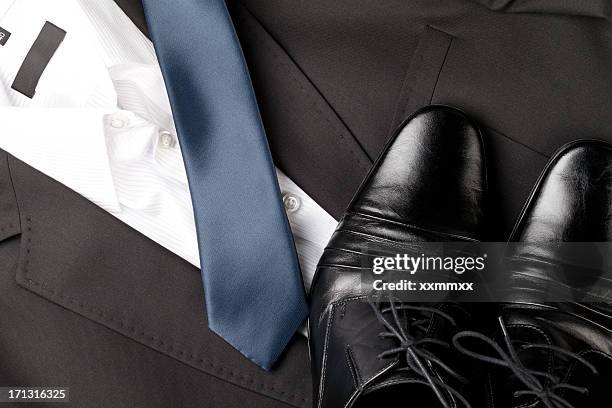 men shoes and suit - sparkle shoes stock pictures, royalty-free photos & images