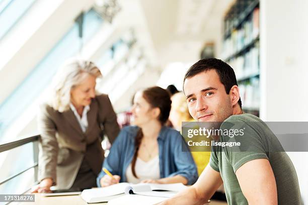 Estudiantes En Una Conferencia De La, Foto de stock
