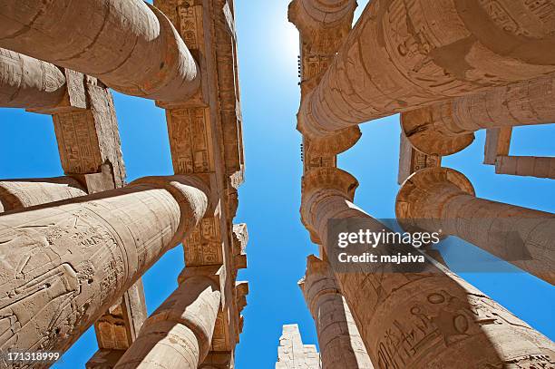 temple karnak - louxor photos et images de collection