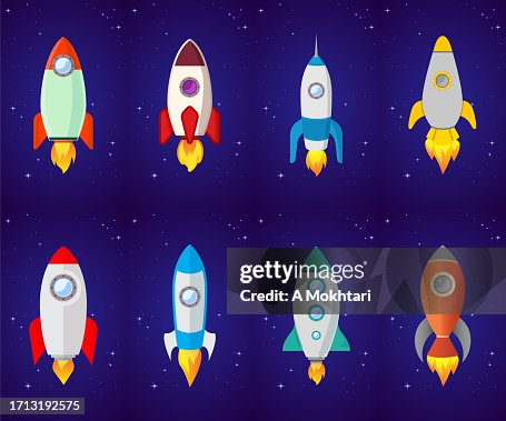 Meteorology Rockets Graphics Rockets In Space High-Res Vector Graphic - Getty Images