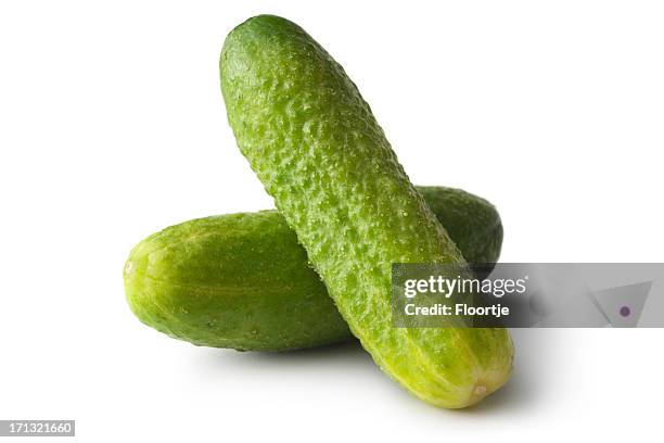 verdure: gherkin - cetriolino foto e immagini stock