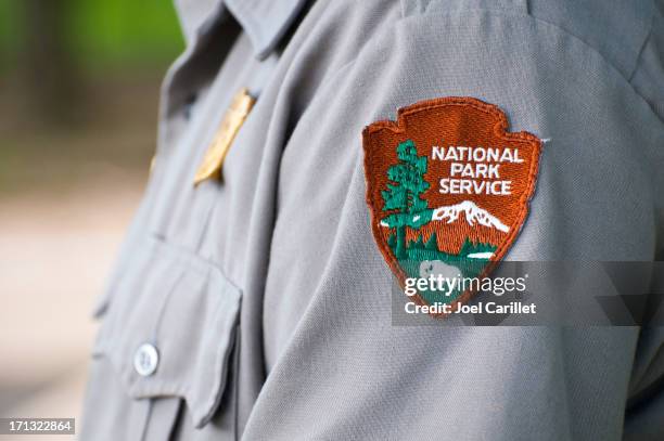 national park service ranger - parkvakt bildbanksfoton och bilder