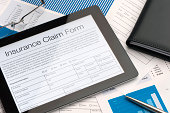 Online insurance claim form