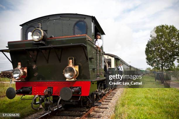 dutch steam train # 1 xxl - zeeland stock pictures, royalty-free photos & images