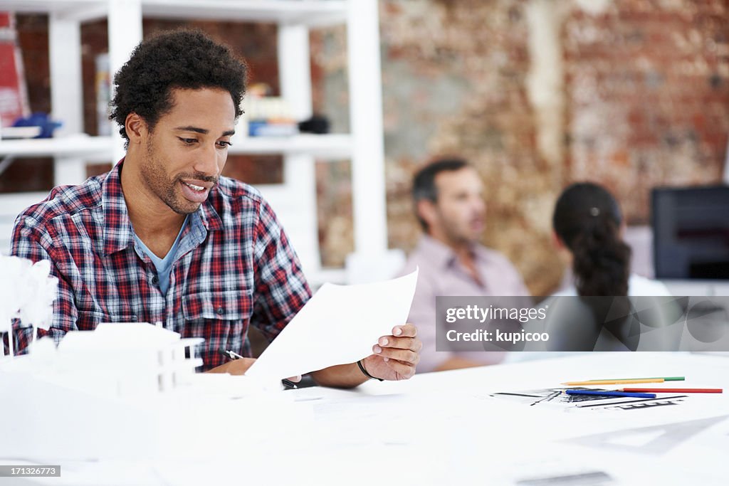 Go Over Notes Going Over His Notes Carefully High-Res Stock Photo - Getty Images