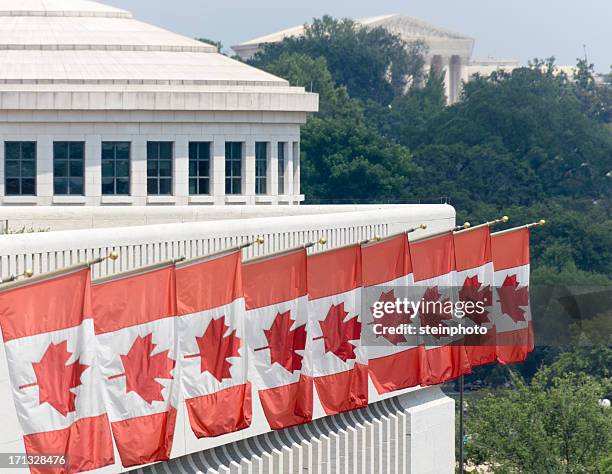 canadian embassy in washington dc - embassy of canada washington dc stock pictures, royalty-free photos & images