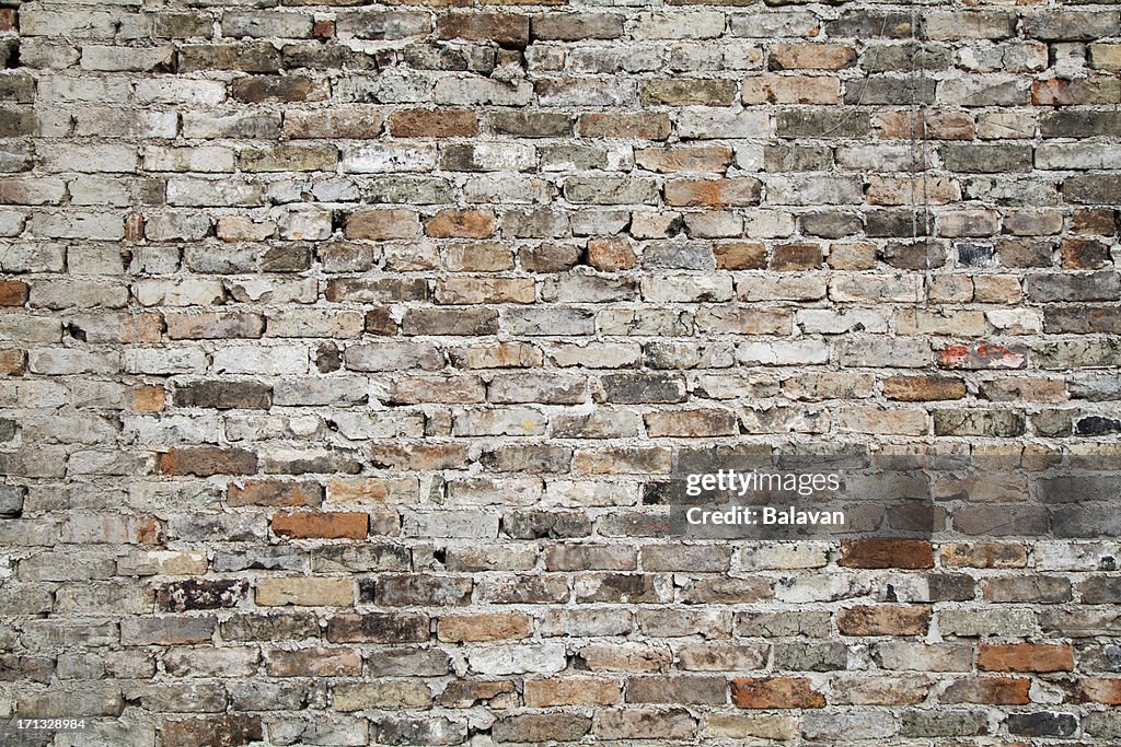 Old brick wall background