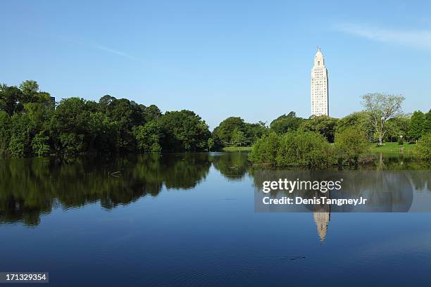 louisiana state capitol - baton rouge stock pictures, royalty-free photos & images