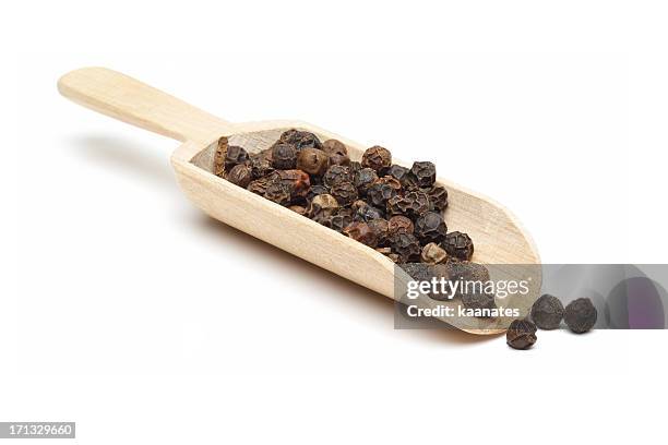 Secas Ervas E Especiarias Pimenta Preta, Foto de stock