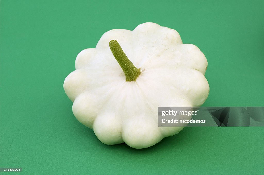 White Patisson Squash