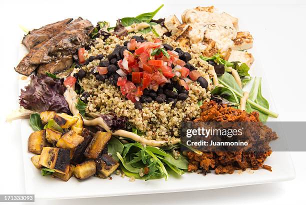 vegan salad - spinach dip isolated stock pictures, royalty-free photos & images