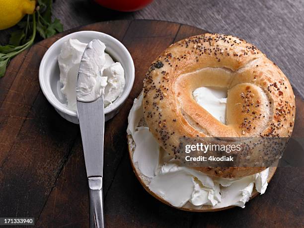 bagel - bagel stock pictures, royalty-free photos & images