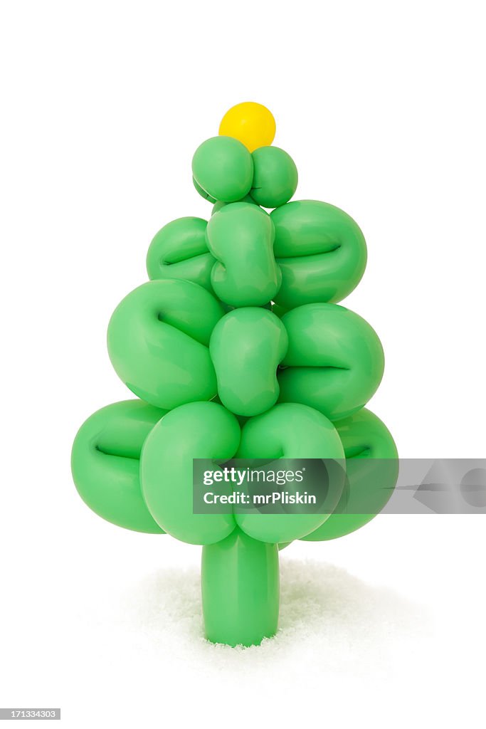 Balloon Christmas Tree