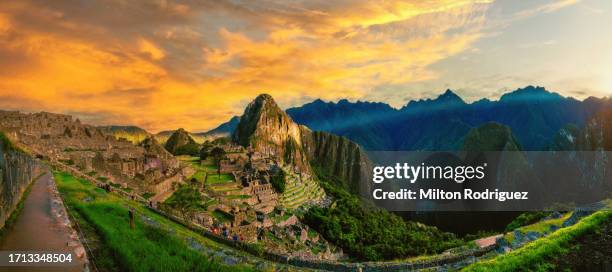 machu picchu, cusco peru - cusco city stock pictures, royalty-free photos & images