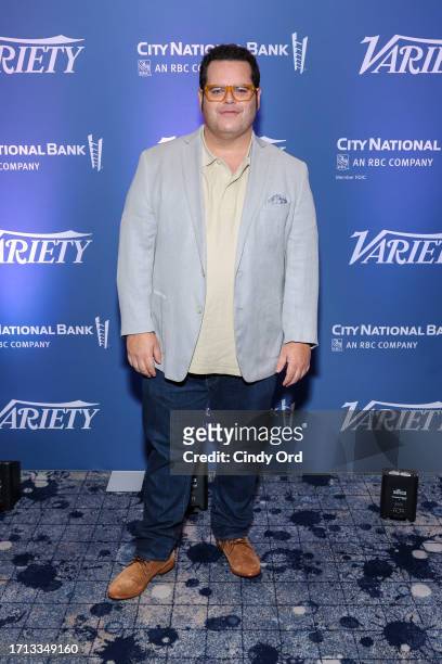 Josh Gad attends Variety The Business Of Broadway Presented By City National Bank at The Pool on October 02, 2023 in New York City.