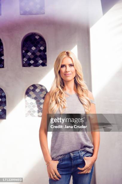 Personality Christina El Moussa is photographed is photographed for People Magazine on February 13, 2017 in Yorba Linda, California.