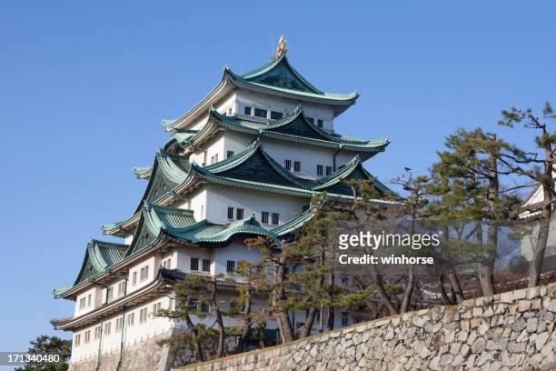 nagoya castle in japan - aichi prefecture stock pictures, royalty-free photos & images