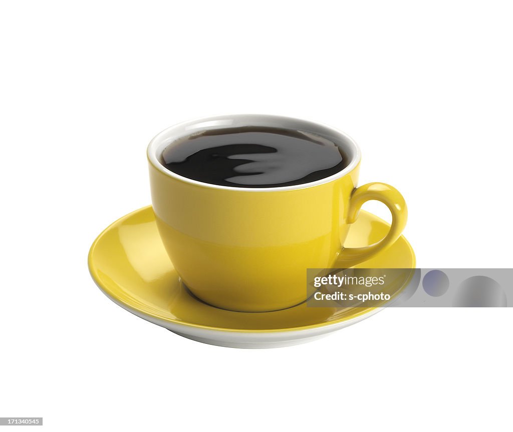 Taza de café Clipping Path (Borde de corte