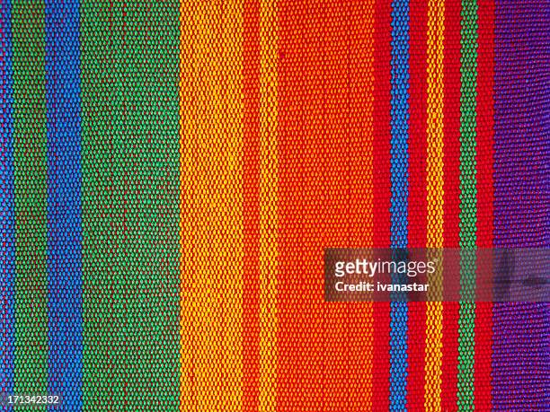 cotton, linnen, wool textile fabric canvas detail background - latin america pattern stock pictures, royalty-free photos & images