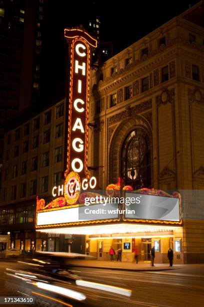 chicago theatre - chicago theater bildbanksfoton och bilder