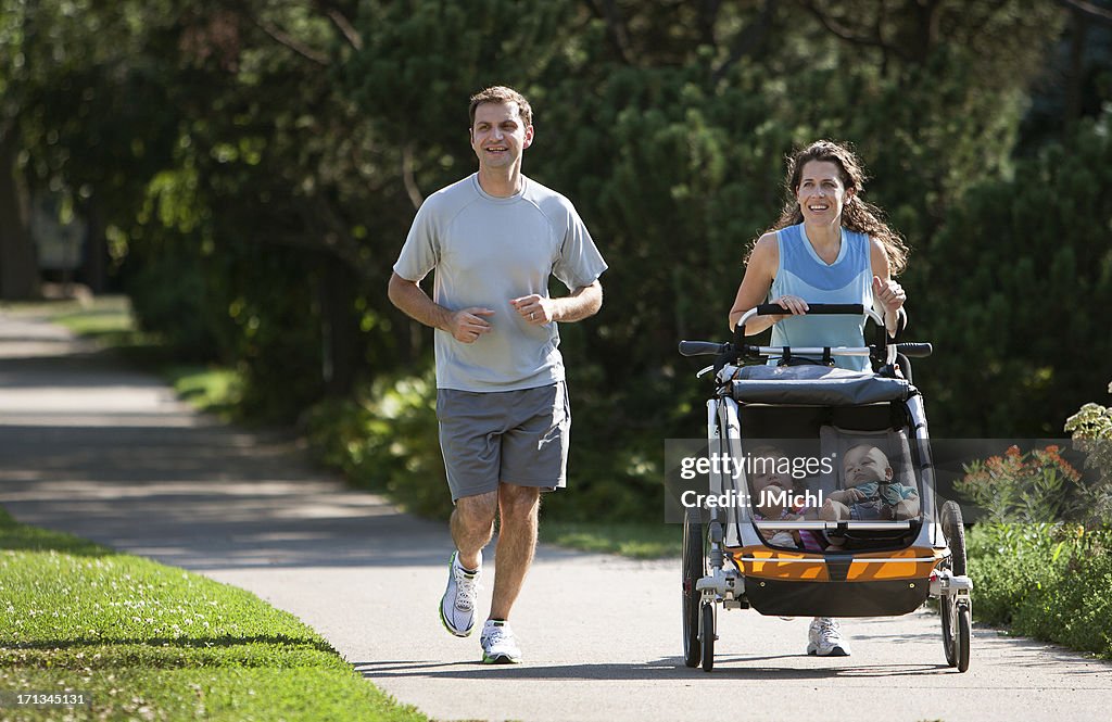 Jogging Family