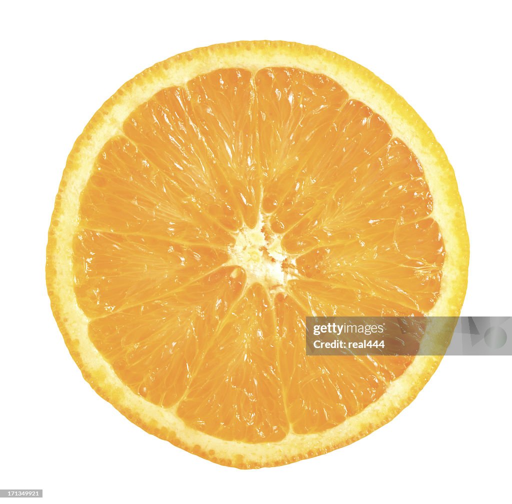 One half of orange