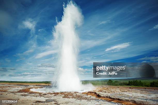 geyser - geyser stock pictures, royalty-free photos & images
