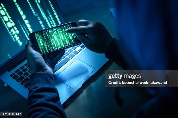 cyber attacks. computer hacker. - dark web stock pictures, royalty-free photos & images