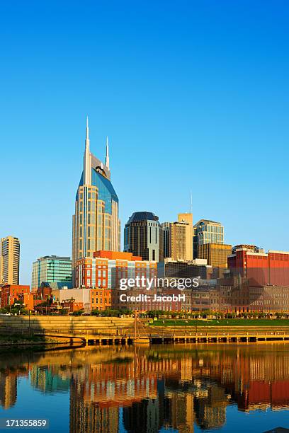 vue de nashville - nashville photos et images de collection