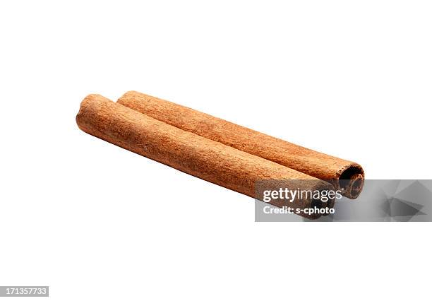 paus de canela traçado de recorte - canela imagens e fotografias de stock