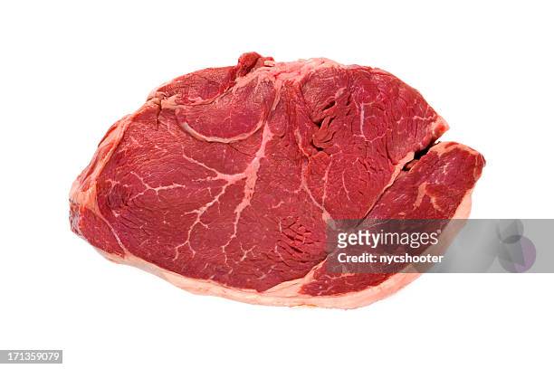 prime boneless hip sirloin steak - raw food 個照片及圖片檔