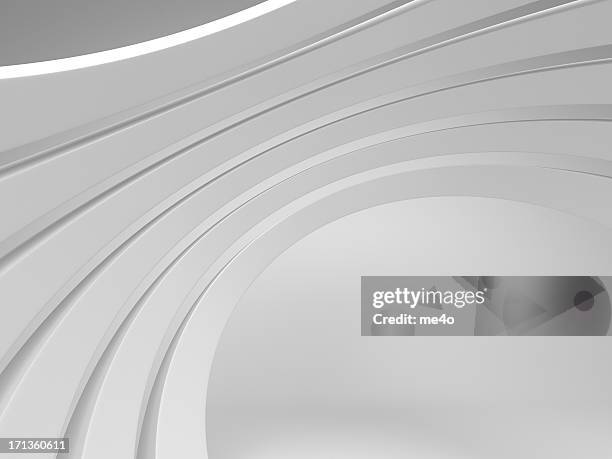 3 d abstrakt architektur hintergrund - abstract white background stock-fotos und bilder