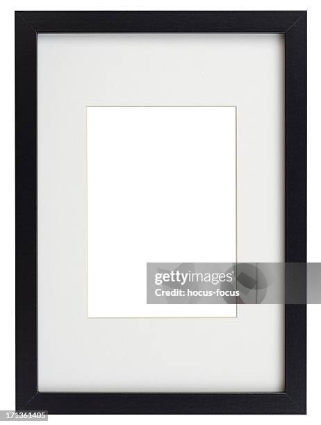 nero cornice per foto - black frame foto e immagini stock
