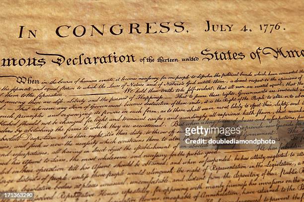 declaration of independence - founding fathers stock pictures, royalty-free photos & images