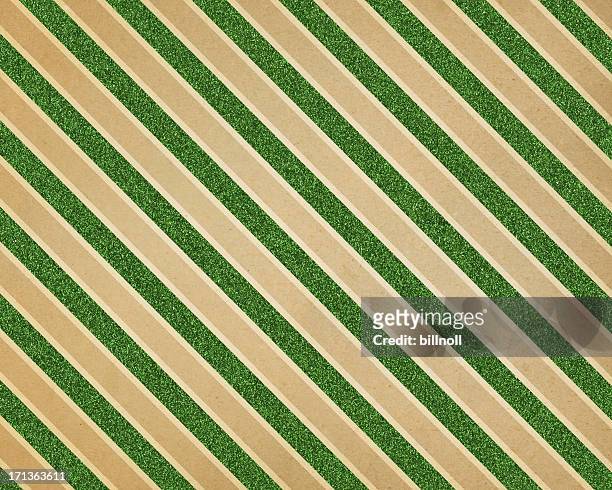 green glitter diagonal stripe paper - gift wrap stock pictures, royalty-free photos & images
