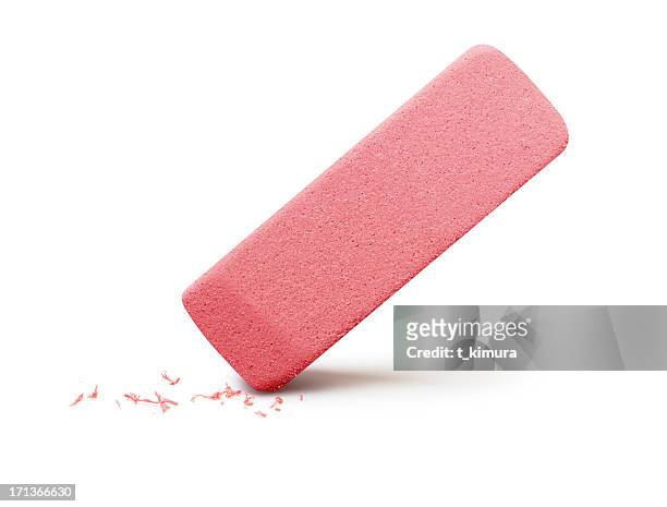 eraser - pink eraser stock pictures, royalty-free photos & images