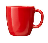 red Cup (clipping path included)