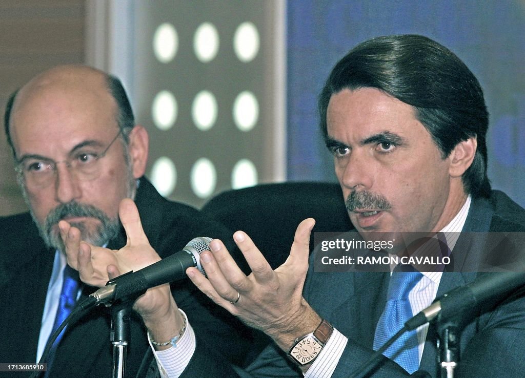 MEXICO-SPAIN-AZNAR-MENA
