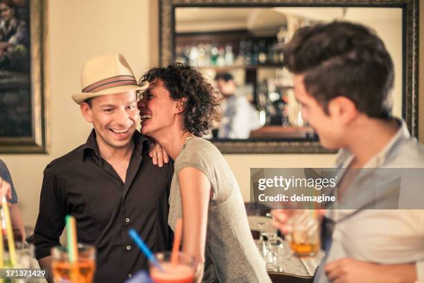Getrnk An Der Bar, Stock-Foto